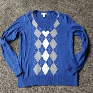 EUC Charter Club argyle sweater